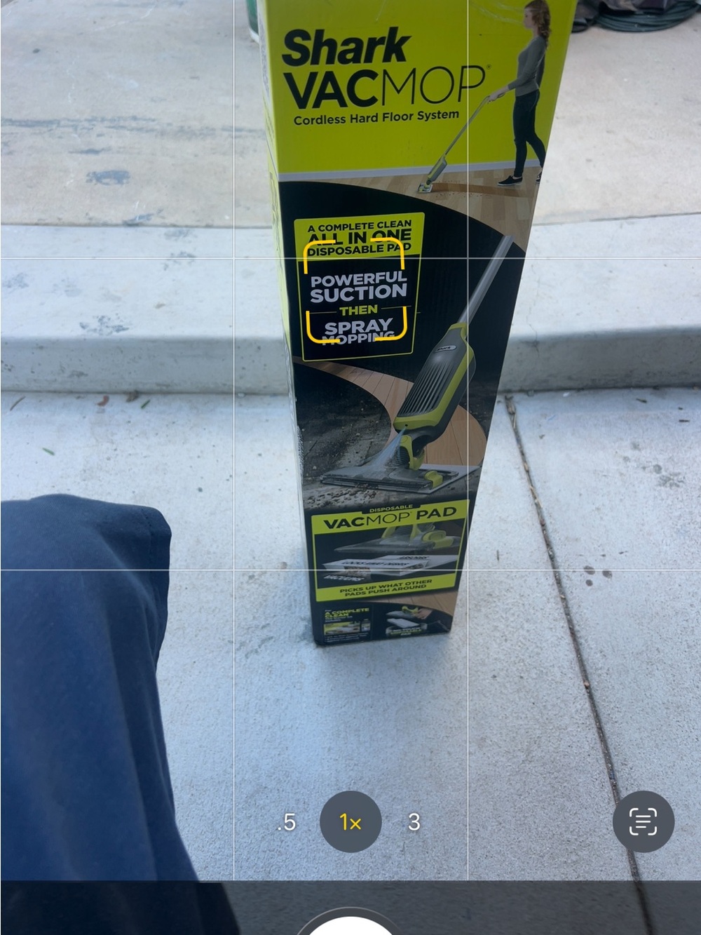 Shark VACMOP Cordless Hard Floor Cleaner - Lime/Black